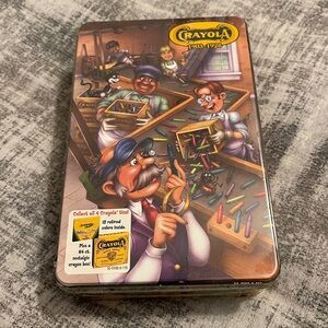 Crayola Commemorative Tin and Crayons - 2003